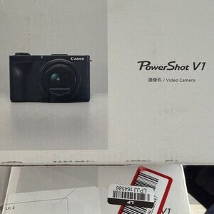 Canon PowerShot V1 Digital Camera - Black
